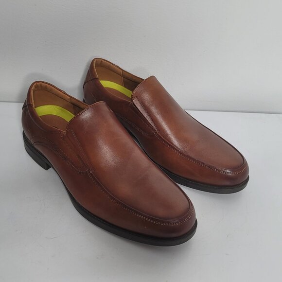 Florsheim Brown Leather Loafers - Picture 2 of 8